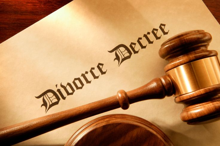 Gavel resting on a divorce decree document, symbolizing legal separation process — relevant to divorce tips India